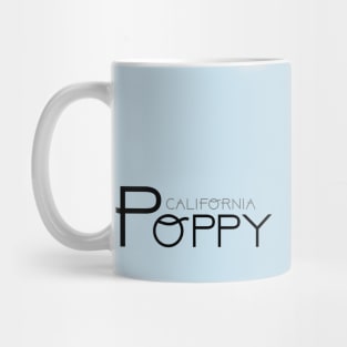 California Poppy Festival Logo Design Mug